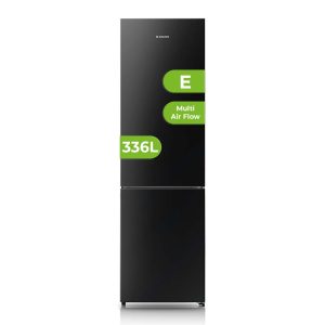 Combi Aspes No Frost E 200,4cm 59,5cm 57,5cm Cristal negro Manual Modo Super Puerta 90º