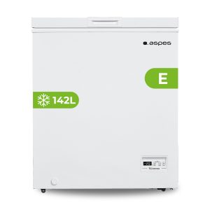 Congelador horizontal Aspes Dual Cooling 142L E 84,65cm 69,8cm 52cm Blanco Display 1C Modo Super