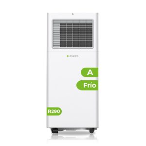 AACC Aspes Portátil Frío 9000BTU A Blanco Display Táctil Mando R290 Modo Auto