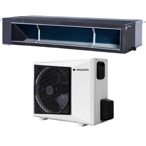 AACC Aspes Conducto 36000BTU A++/A+ Gris Panel Inverter R32 Wifi