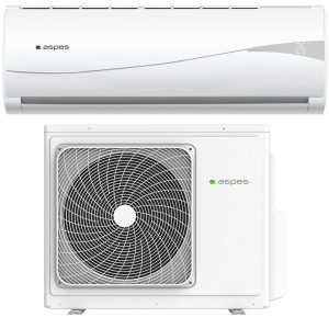 AACC Aspes Split 12000BTU A++/A+ Blanco Mando Display Inverter R32