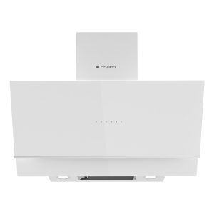 Campana Inclinada Aspes A+++ 119cm 90cm 43cm Cristal blanco Táctil Inverter LED 650m3/h 59dB