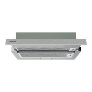 Campana Telescópica Aspes B 17,5cm 59,5cm 44,1cm Inox Manual LED 450m3/h 66dB