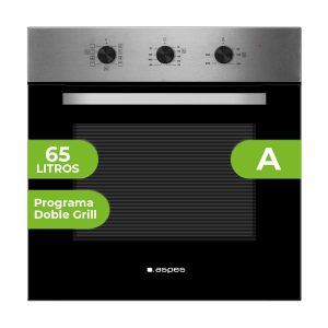 Horno Multifunción Aspes 65L A 59,5cm 59,5cm 57,5cm Inox Manual 8P Cavidad Relieve
