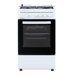 Cocina Aspes Gas Butano Dimensiones: 87cm 50cm 56,5cm. Blanco Manual 4Q 43L 2P KitGas T.Cristal Grill