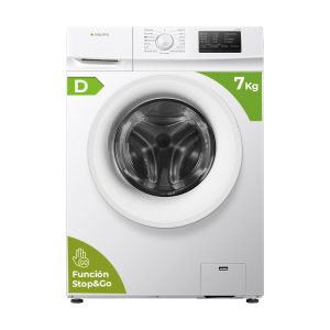 Lavadora Aspes 7kg 1200rpm D 85cm 60cm 46cm Blanco Display Puerta XXL T.Diamante