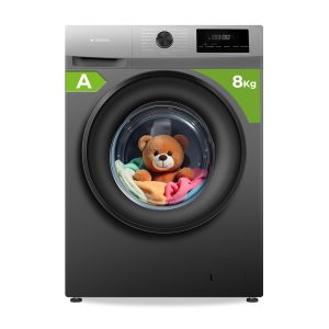 Lavadora Aspes 8kg 1400rpm A 84,5cm 59,5cm 54cm Inox Display Inverter Vapor MiCiclo T.Waterdrop