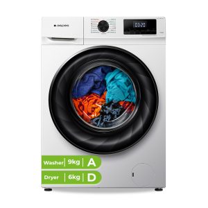 Lava-secadora Aspes 9/6kg 1400rpm A/D 84,5cm 59,5cm 63,5cm Blanco Display Inverter Vapor T.Waterdrop