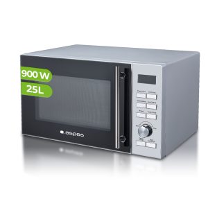 Microondas Cerámico Aspes 25L 900W 28,8cm 49cm 41cm Inox Display Auto Cooking