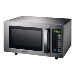 Microondas Industrial Cerámico Aspes 25L 1000W 31,1cm 51,1cm 43,2cm Inox Display