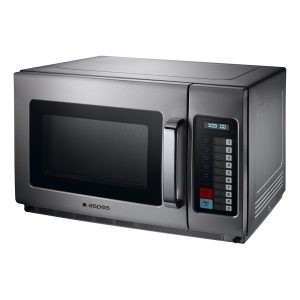 Microondas Industrial Cerámico Aspes 34L 2100W 57,4cm 52,8cm 36,8cm Inox Display