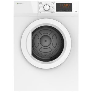 Secadora Evacuación Aspes 7kg C 85cm 59,5cm 55,5cm Blanco Display Antialérgico Refrescar Puerta XXL