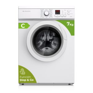 Secadora Evacuación Aspes 7kg C 84cm 59,5cm 55,5cm Blanco Display Antiarrugas Nivel Secado Tapa/P