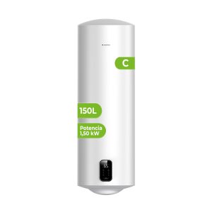 Termo eléctrico Aspes Vertical 150L 1500W C 134,5cm 45cm 48,5cm Blanco Display táctil