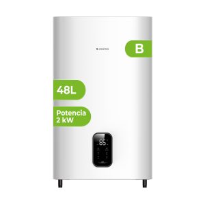 Termo eléctrico Aspes Reversible 50L 2000W B 80,4cm 48,6cm 25,9cm Blanco Display táctil