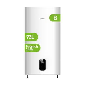 Termo eléctrico Aspes Reversible 80L 2000W B 100,9cm 53,2cm 29cm Blanco Display táctil