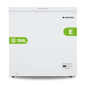 Congelador horizontal Aspes Dual Cooling 198L E 84,65cm 90,2cm 52cm Blanco Display 1C Modo Super