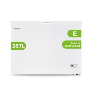 Congelador horizontal Aspes Dual Cooling 287L E 85cm 109cm 62,5cm Blanco Display 1C Modo Super