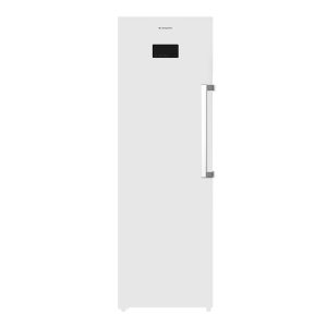 Congelador vertical Aspes, No Frost. Capacidad 274L, Clase E. Dimensiones: 185cm 60cm 66cm. Color Blanco, Control con Display. Motor Inverter.