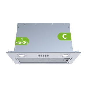 Grupo filtrante Aspes C 24,8cm 52cm 28,4cm Inox Manual LED 440m3/h 64dB