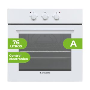 Horno Aspes 76L A 59,5cm 59,5cm 57,5cm Blanco Manual 3P