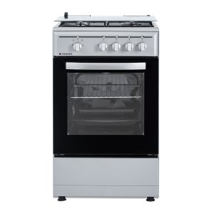 Cocina Aspes Gas Butano Dimensiones: 86cm 49,8cm 55,5cm. Inox En.Inox Manual 4Q 43L 2P KitGas T.Cristal
