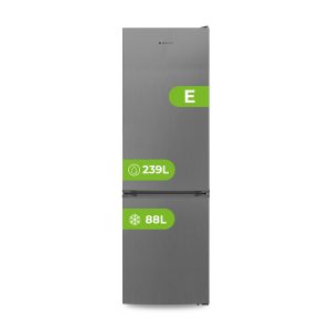 Combi Aspes No Frost E 201cm 59,5cm 60cm Inox Electrónico Modo Super Puerta 90º