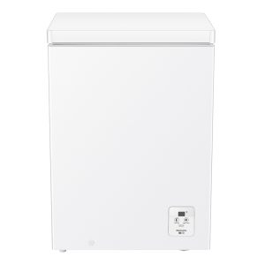 Congelador horizontal Aspes, Dual Cooling. Capacidad 141L, Clase E. Dimensiones: 85,8cm 60,6cm 55,9cm. Color Blanco, Control con Display. Motor Inverter.