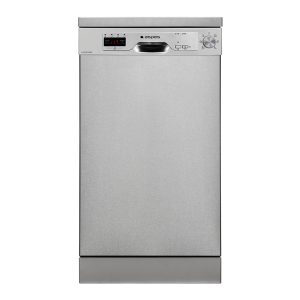 Lavavajillas Aspes,Capacidad 10sets, Clase E. Dimensiones: 85cm 44,8cm 59,8cm. Color Inox, Control con Display. 2 Bandejas y 6 Programas.