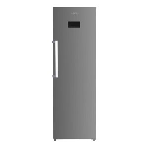 Refrigerador Aspes, No Frost. Capacidad 359 L, Clase E. Dimensiones: 185cm 60cm 66cm. Color Inox, Control con Display.
