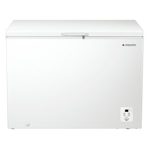 Congelador horizontal Aspes, Dual Cooling. Capacidad 297L, Clase E. Dimensiones: 84,7cm 111,4cm 63cm. Color Blanco, Control Electrónico. Motor Inverter.