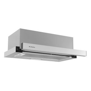 Campana Telescópica Aspes, Clase C Dimensiones: 19,4cm 59,5cm 48,5cm. Color Inox, Control Manual Potencia de aspiración 301 m3/h, 61~64 dB.