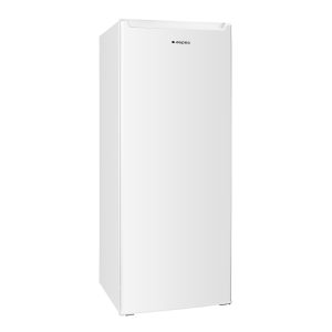 Congelador vertical Aspes, Cíclico. Capacidad 168L, Clase E. Dimensiones: 142,5cm 54,5cm 57,5cm. Color Blanco, Control Manual. Motor Inverter.