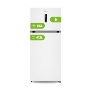 Frigorífico 2 Puertas Aspes, No Frost. Clase E. Dimensiones: 183,6cm 75cm 70cm. Color Blanco, Control con Display táctil. Motor Inverter.