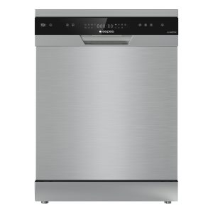 Lavavajillas Aspes,Capacidad 15sets, Clase D. Dimensiones: 84,5cm 59,8cm 59cm. Color Inox, Control con Display táctil. 3 Bandejas y 6 Programas.